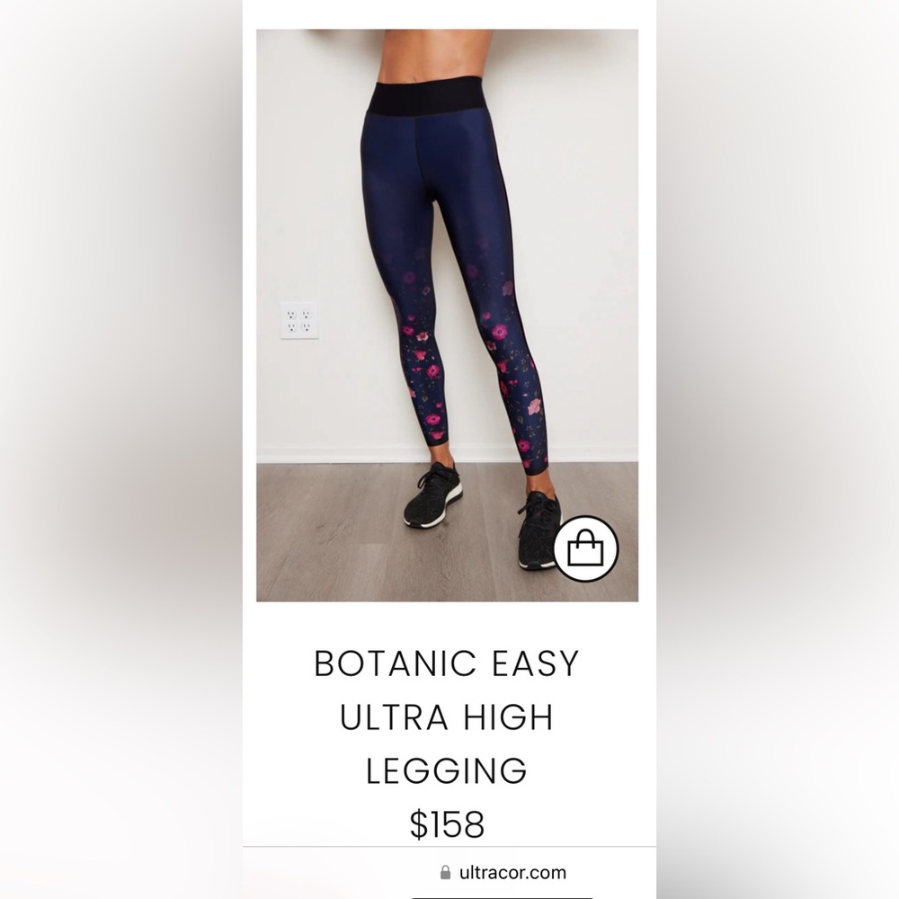 Ultracor Botanic Leggings Size XS NWT